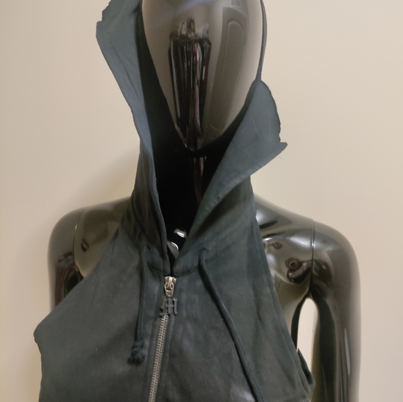 Morphine Generation Cut Up, Cut Out Zip Up Jacket Vest. Limited Edition - Picture 11 of 11